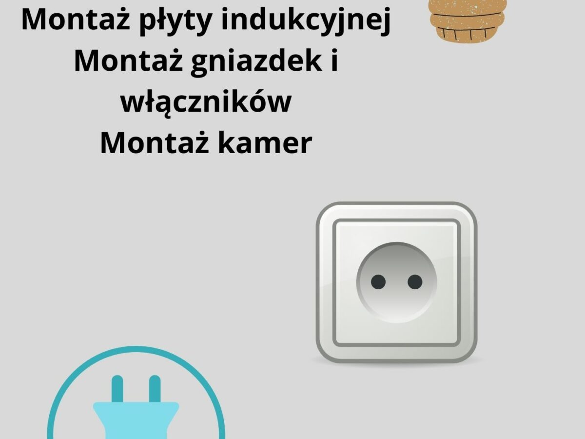 usługi elektryczne gniazdko elektryczne